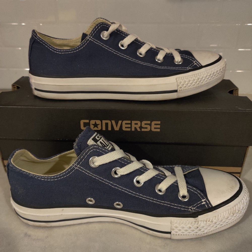 Navy Converse